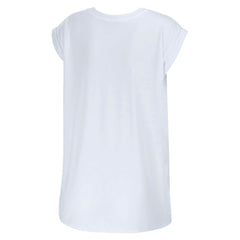 Dallas Cowboys WEAR by Erin Andrews Women's Checker Muscle Tank Top - White - NFL