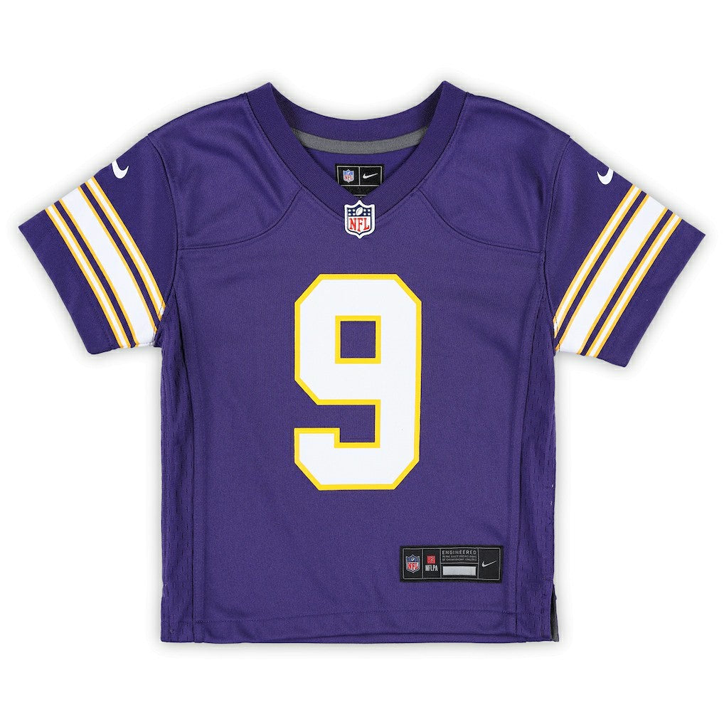 J.J. McCarthy Minnesota Vikings Preschool Classic Player Game Jersey - Purple - Nike