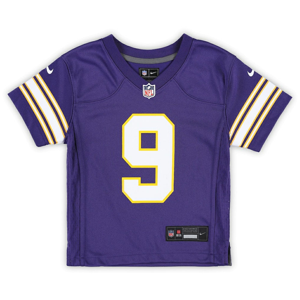 J.J. McCarthy Minnesota Vikings Preschool Classic Player Game Jersey - Purple - Nike