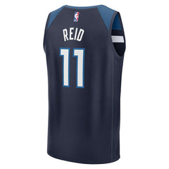 Fanatics Naz Reid Minnesota Timberwolves Fast Break Replica Player Jersey Icon Edition Navy