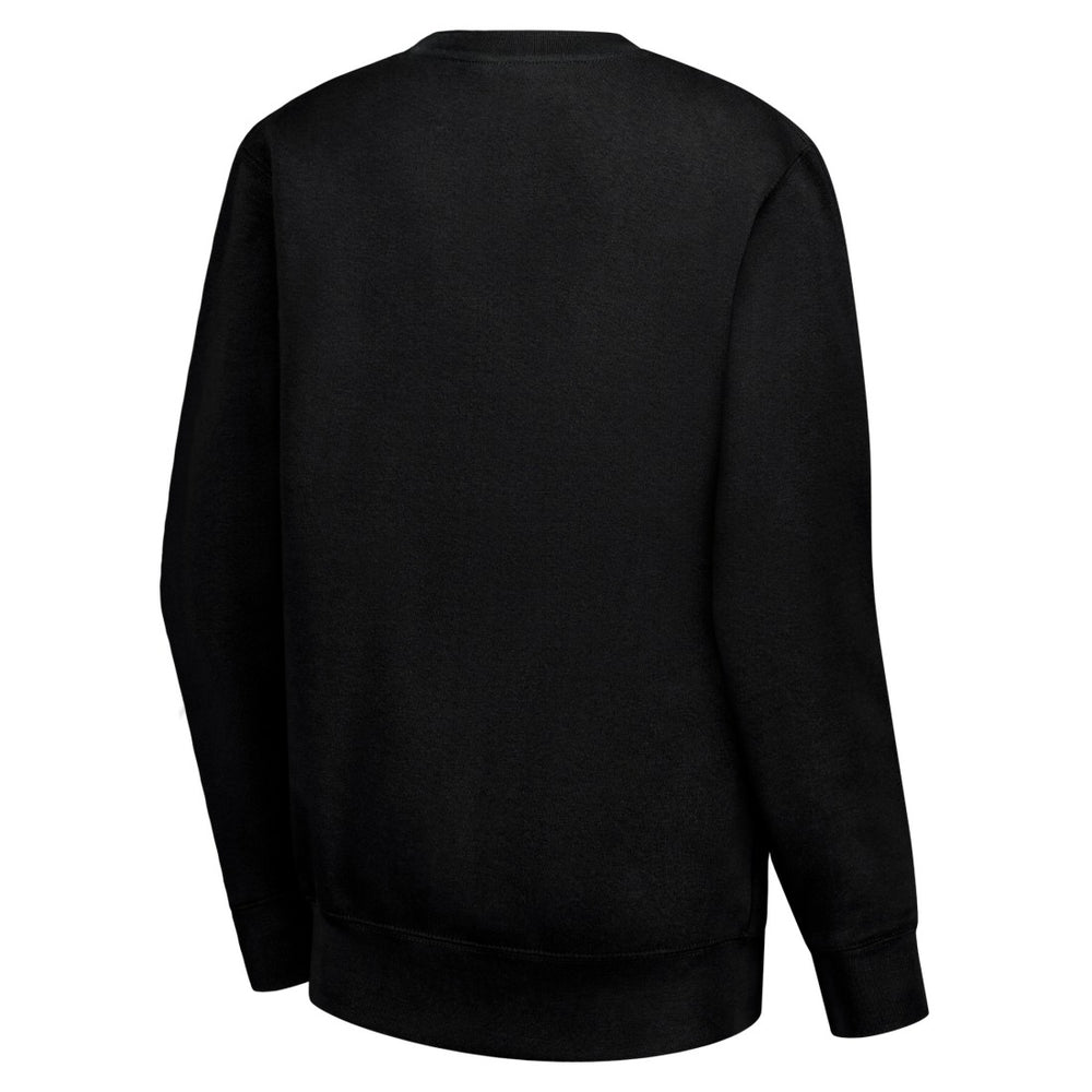 Detroit Lions G-III 4Her by Carl Banks Women's Leopard Heart Pullover Sweatshirt - Black - NFL
