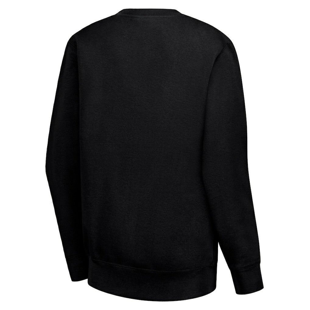 Green Bay Packers G-III 4Her by Carl Banks Women's Leopard Heart Pullover Sweatshirt - Black - NFL