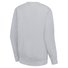 Philadelphia Eagles G-III 4Her by Carl Banks Women's Leopard Heart Pullover Sweatshirt - Heather Gray - NFL