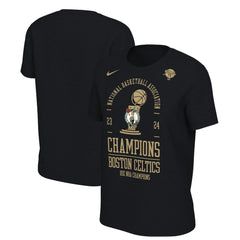 Nike Boston Celtics Women's 18-Time NBA Finals Champions Locker Room T-Shirt Black