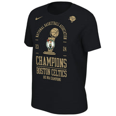 Nike Boston Celtics Women's 18-Time NBA Finals Champions Locker Room T-Shirt Black