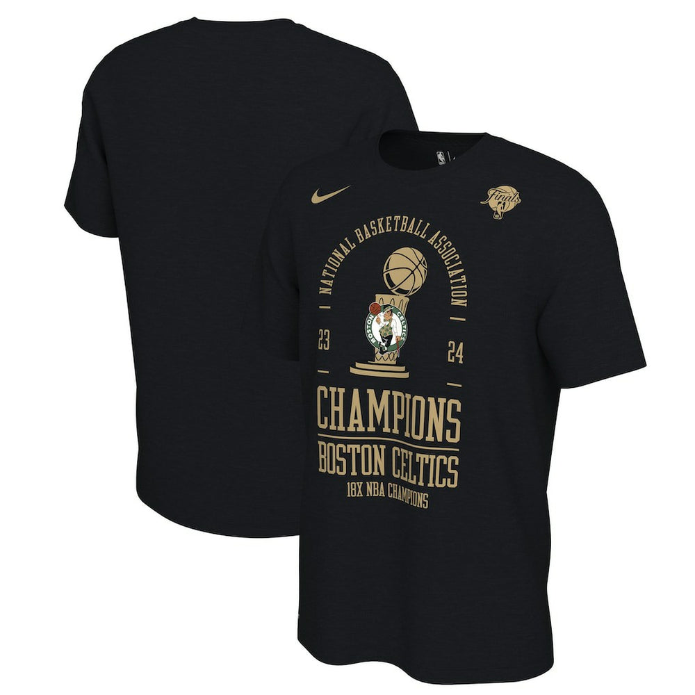 Nike Boston Celtics 18-Time NBA Finals Champions Big & Tall Locker Room T-Shirt Black