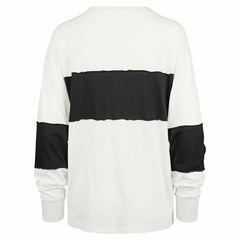 New Orleans Saints '47 Women's Clubhouse Pride Taylor Long Sleeve T-Shirt - Cream - 47 brand