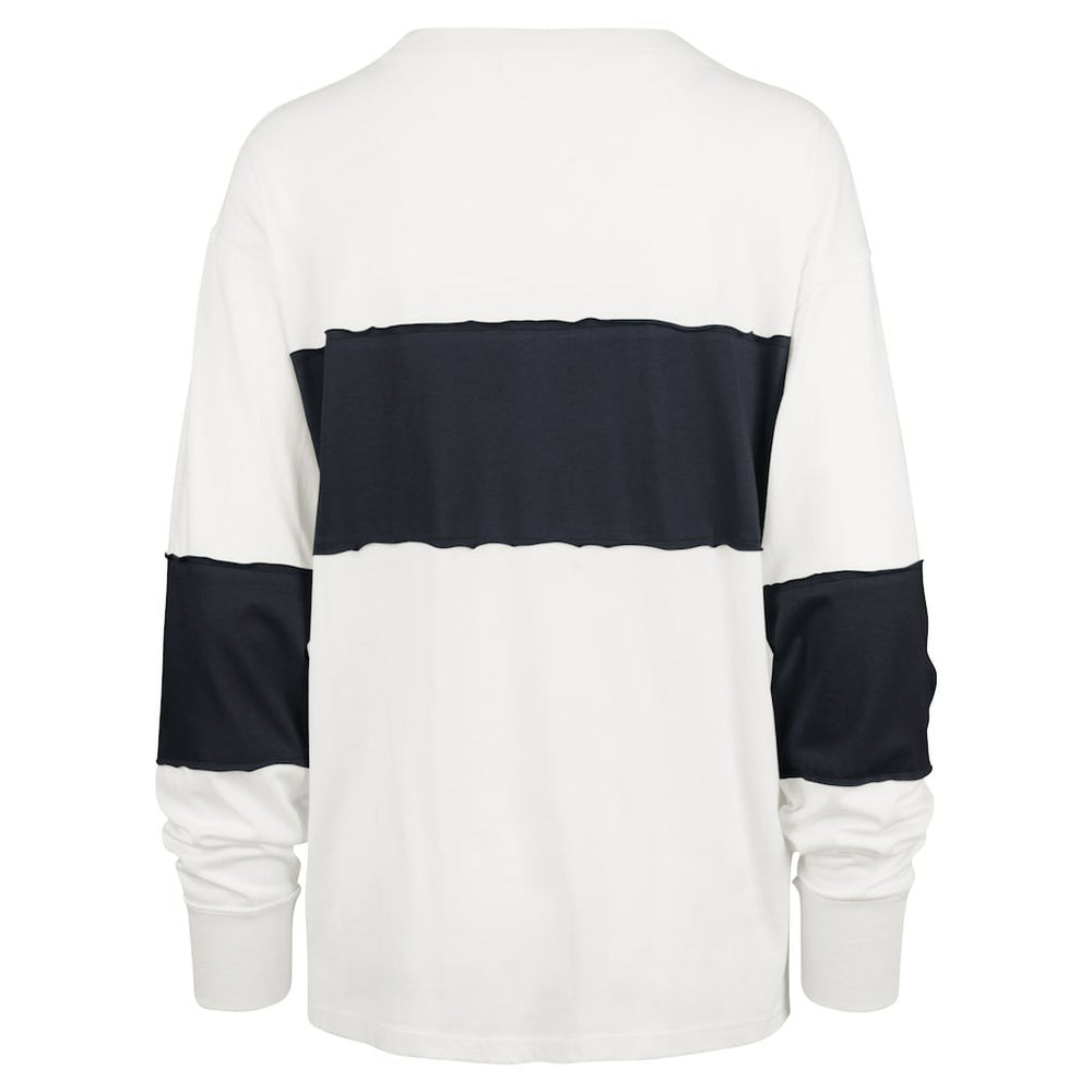 New England Patriots '47 Women's Clubhouse Pride Taylor Long Sleeve T-Shirt - Cream - 47 brand