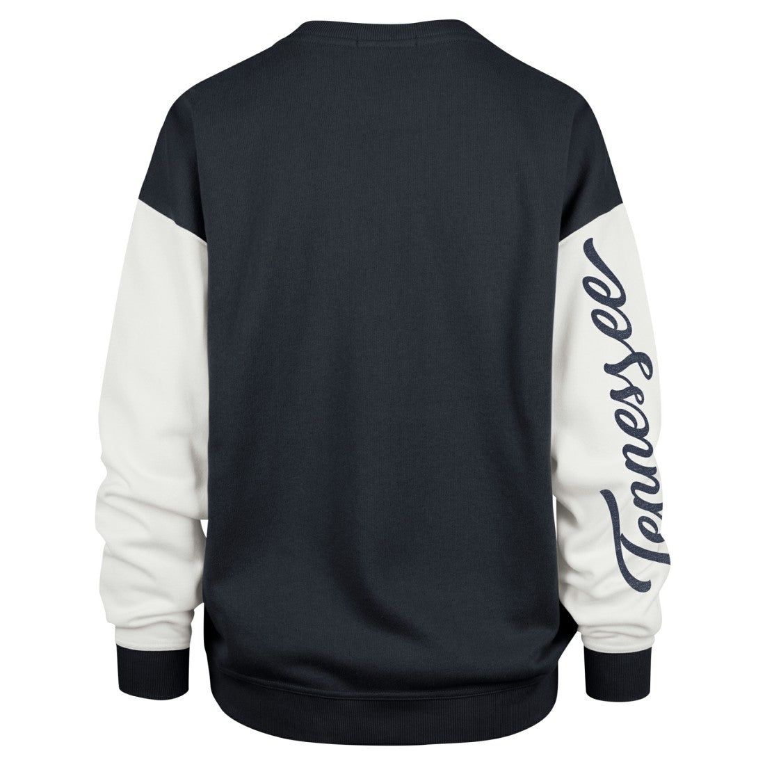 Tennessee Titans '47 Women's Double Header Rise Andie Pullover Sweatshirt - Navy - 47 brand