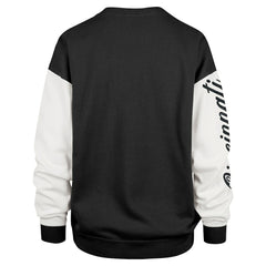 Cincinnati Bengals '47 Women's Double Header Rise Andie Pullover Sweatshirt - Black - 47 brand