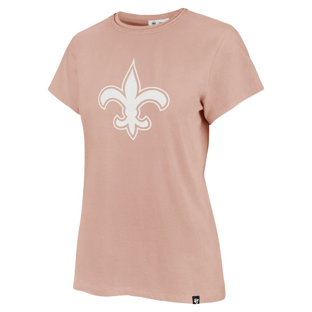 New Orleans Saints '47 Women's Premier Frankie T-Shirt - Light Pink - 47 brand