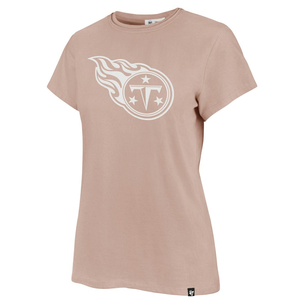 Tennessee Titans '47 Women's Premier Frankie T-Shirt - Light Pink - 47 brand