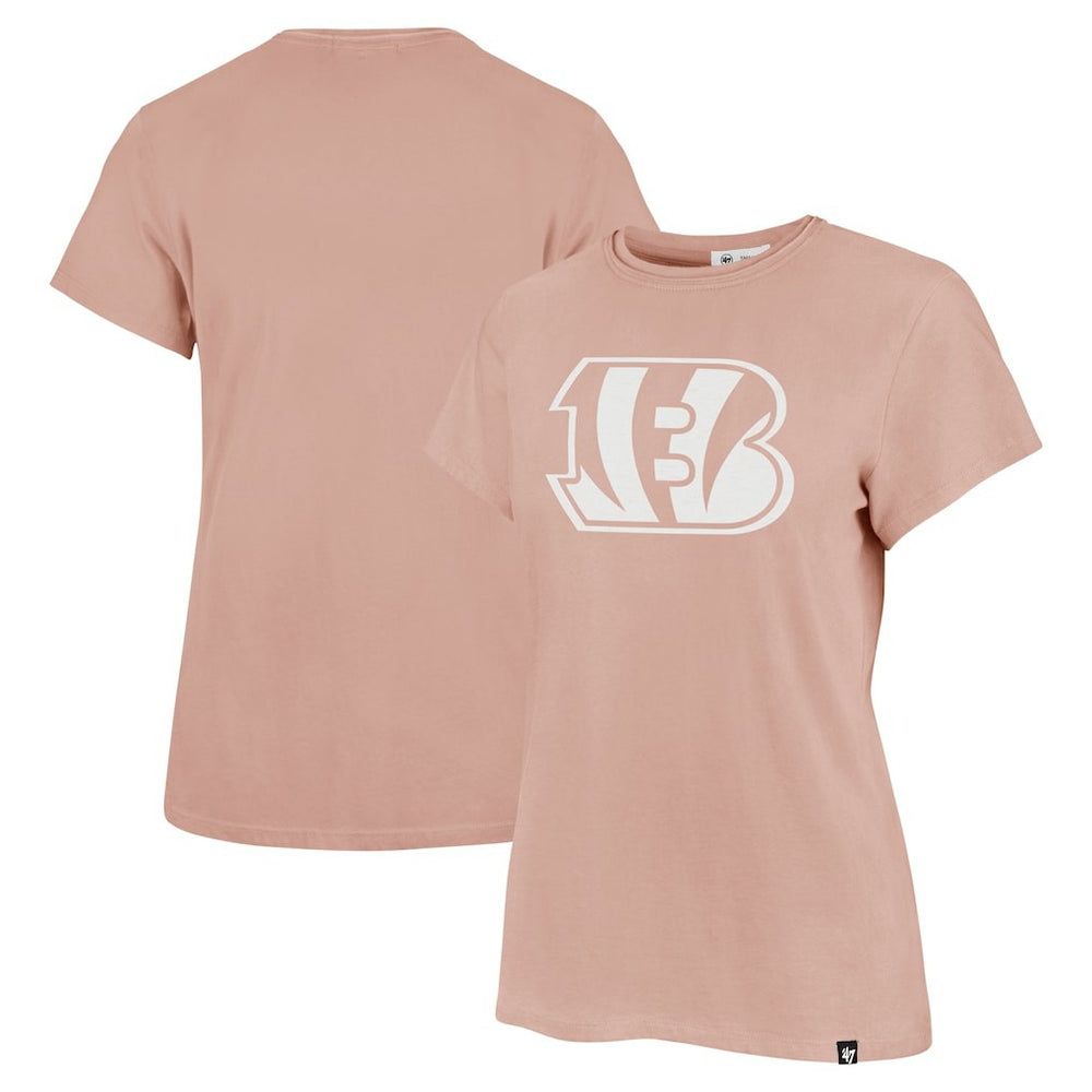 Cincinnati Bengals '47 Women's Premier Frankie T-Shirt - Light Pink - 47 brand