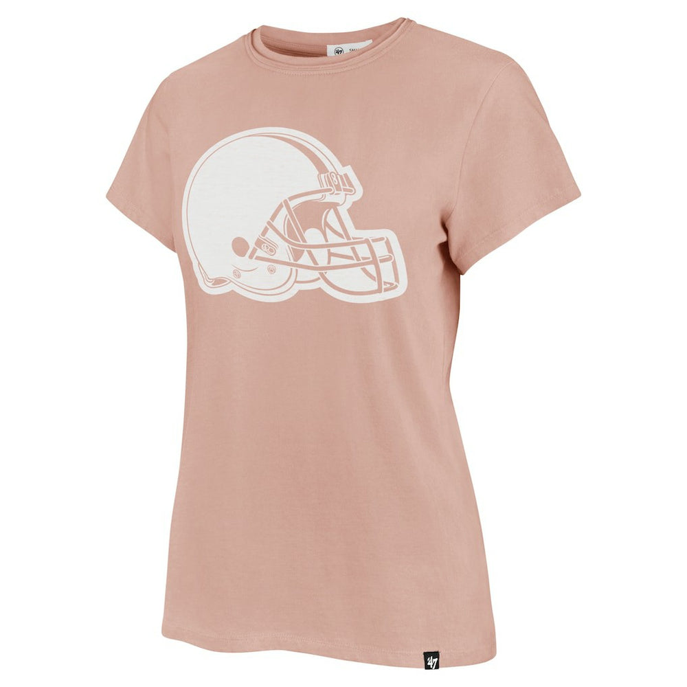 Cleveland Browns '47 Women's Premier Frankie T-Shirt - Light Pink - 47 brand
