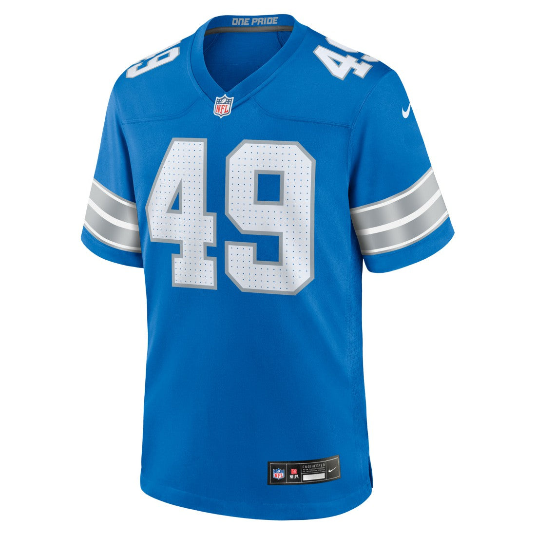 Hogan Hatten Detroit Lions Game Jersey - Blue - Nike