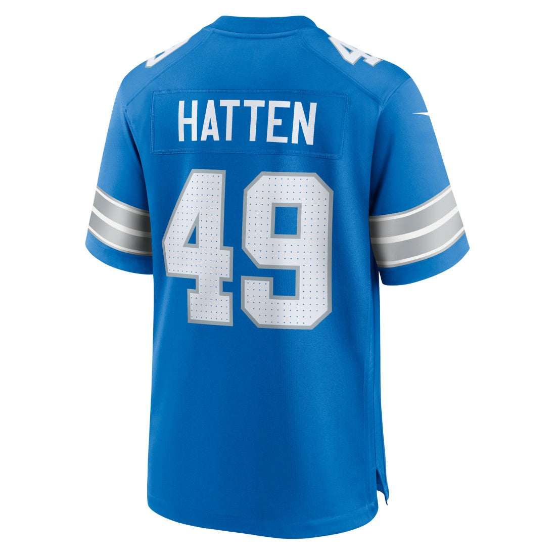 Hogan Hatten Detroit Lions Game Jersey - Blue - Nike