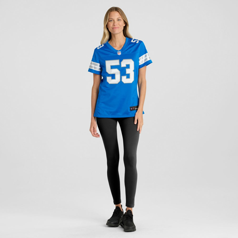 DaRon Gilbert Detroit Lions Women's Game Jersey - Blue - Nike