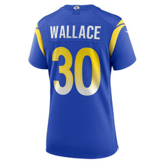 Josh Wallace Los Angeles Rams Women's Game Jersey - Royal - Nike