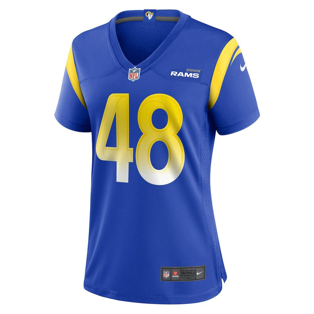 Omar Speights Los Angeles Rams Women's Game Jersey - Royal - Nike