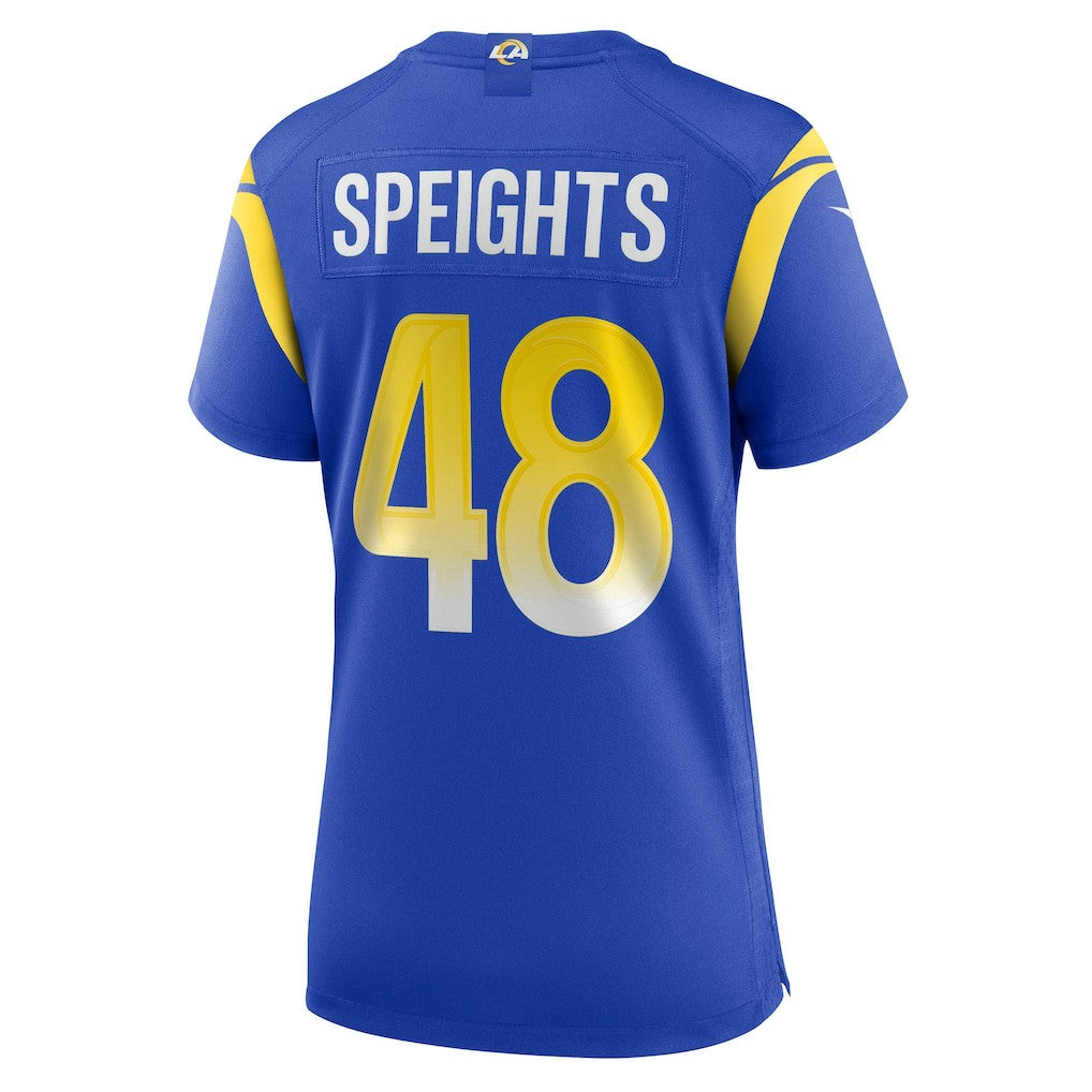 Omar Speights Los Angeles Rams Women's Game Jersey - Royal - Nike