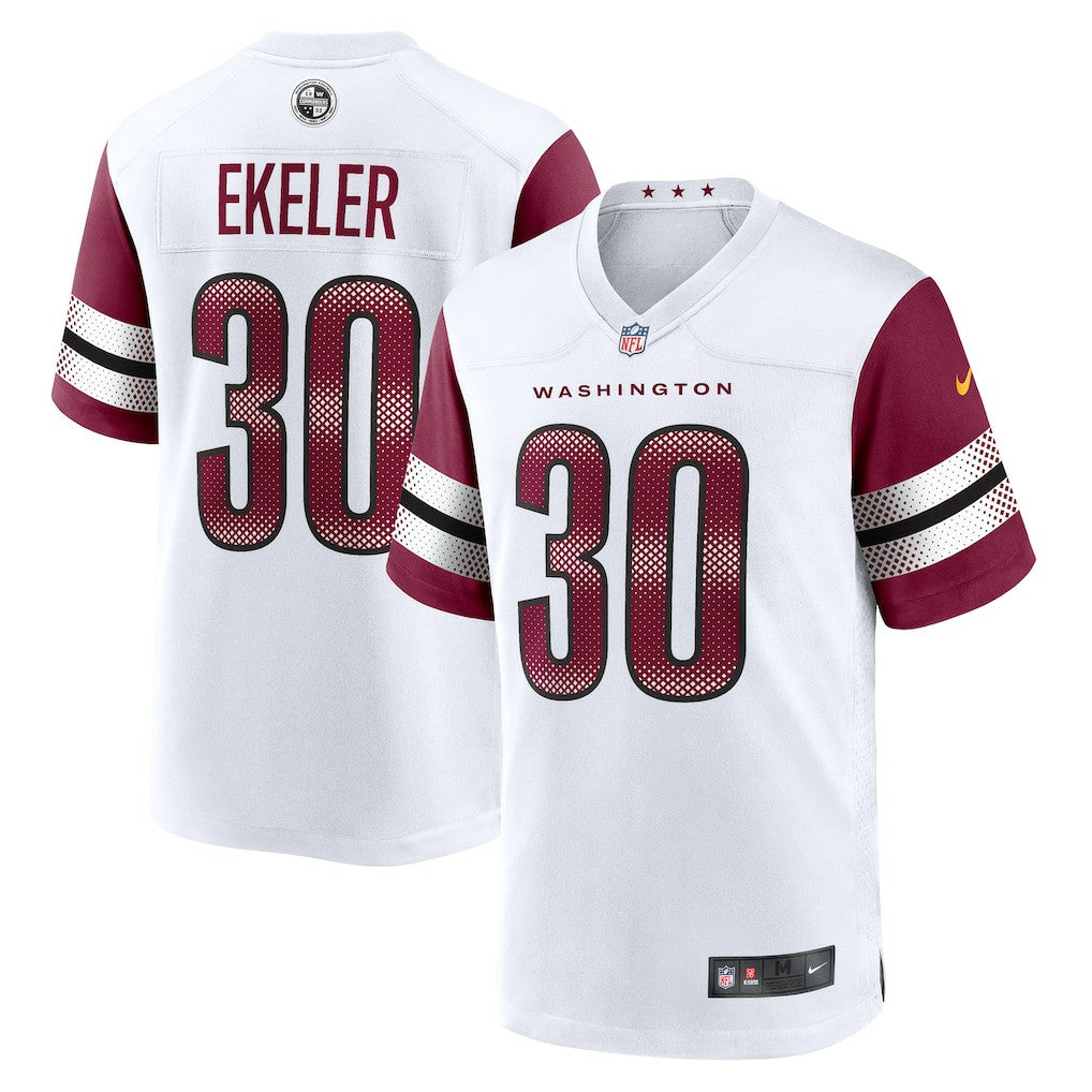 Austin Ekeler Washington Commanders Game Jersey - White - Nike