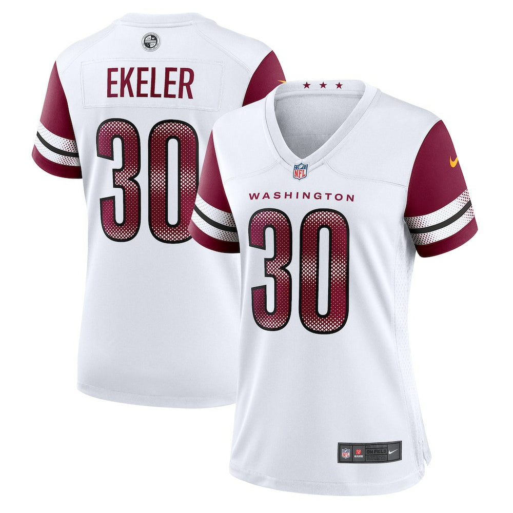 Austin Ekeler Washington Commanders Women's Game Jersey - White - Nike