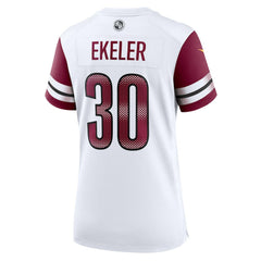 Austin Ekeler Washington Commanders Women's Game Jersey - White - Nike