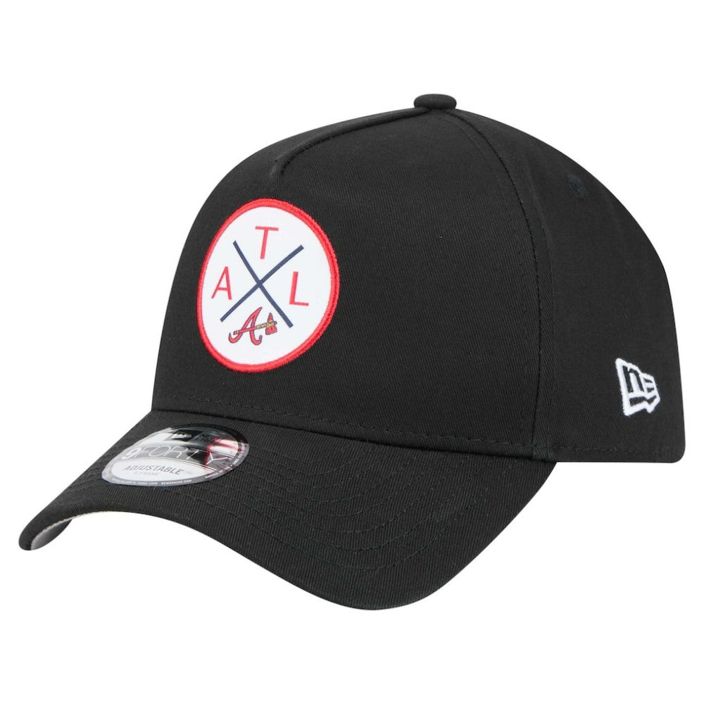 Atlanta Braves New Era 9FORTY A-Frame Adjustable Hat Online