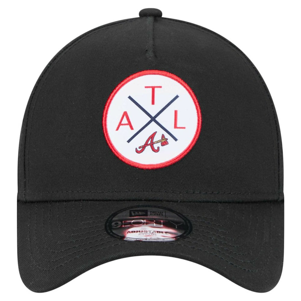 Atlanta Braves New Era 9FORTY A-Frame Adjustable Hat Online