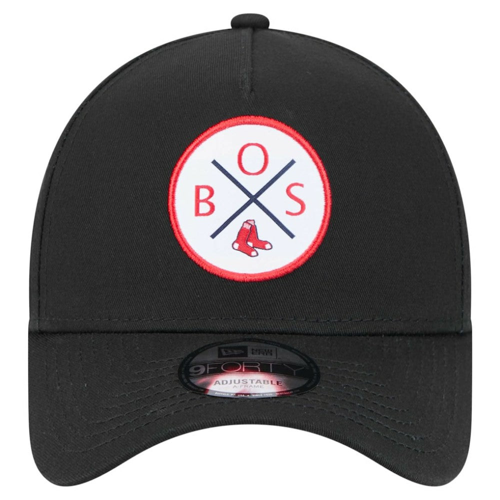 Boston Red Sox New Era 9FORTY A-Frame Adjustable Hat for sale