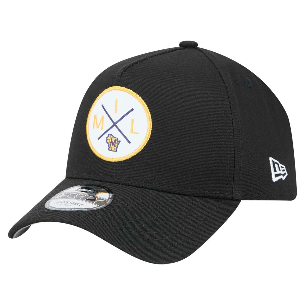 Milwaukee Brewers New Era 9FORTY A-Frame Adjustable Hat Online