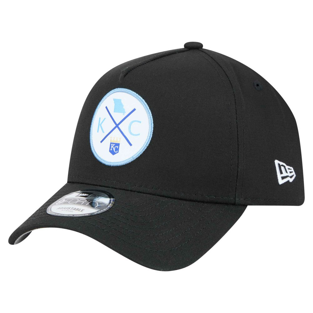 Kansas City Royals New Era 9FORTY A-Frame Adjustable Hat Outlet