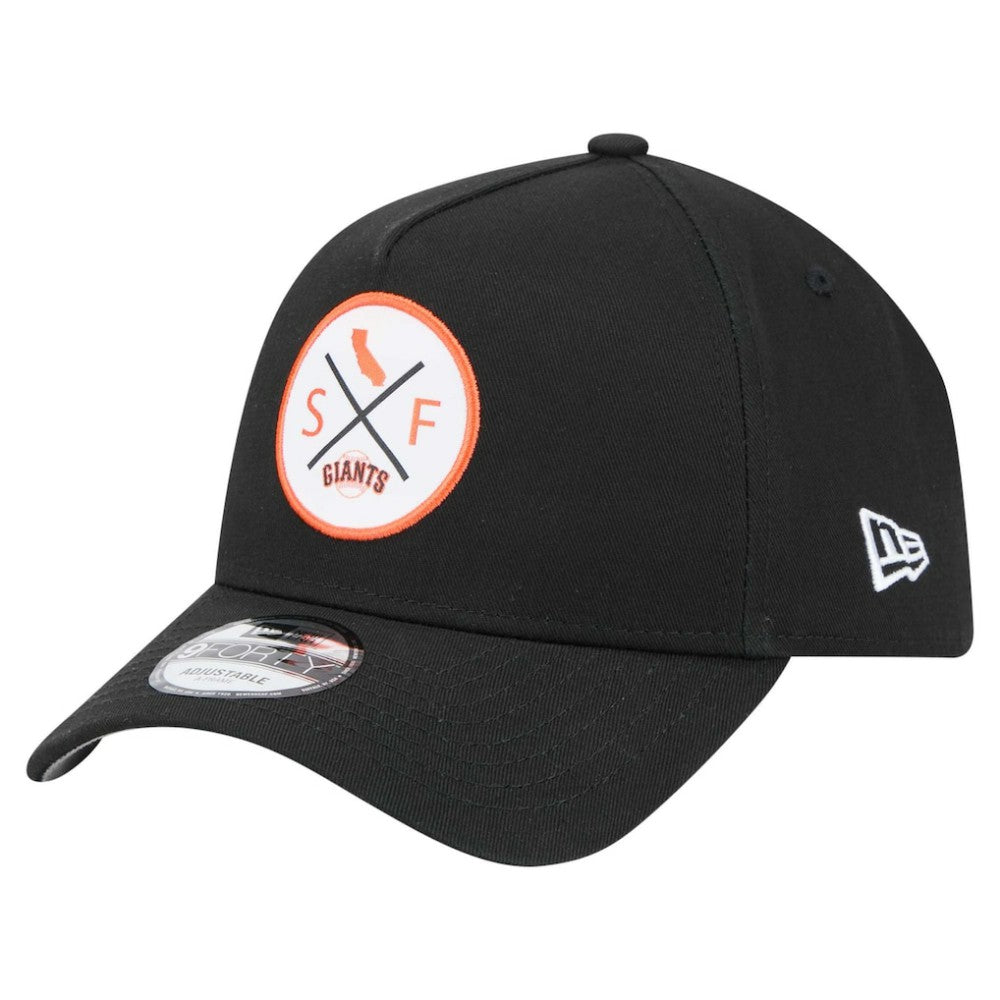 San Francisco Giants New Era 9FORTY A-Frame Adjustable Hat for sale
