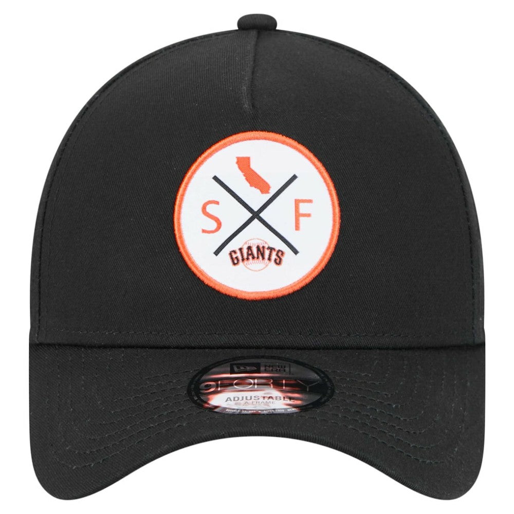 San Francisco Giants New Era 9FORTY A-Frame Adjustable Hat for sale
