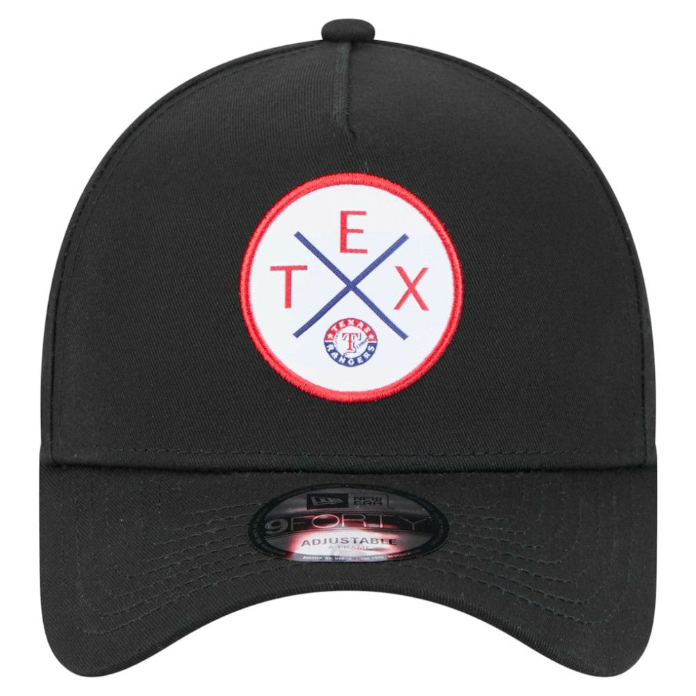 Texas Rangers New Era 9FORTY A-Frame Adjustable Hat for sale