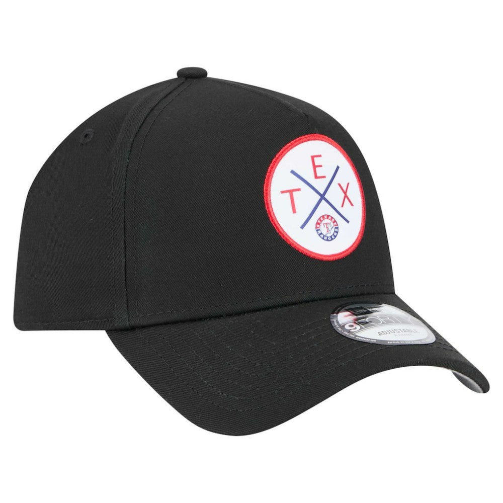 Texas Rangers New Era 9FORTY A-Frame Adjustable Hat for sale