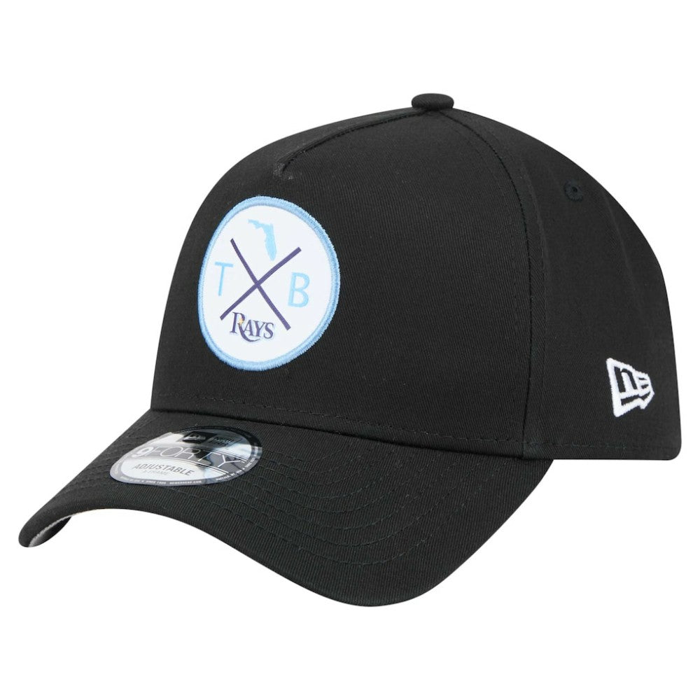 Tampa Bay Rays New Era 9FORTY A-Frame Adjustable Hat Online