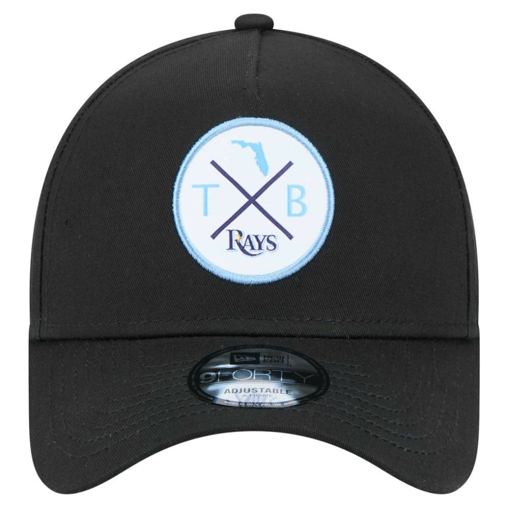 Tampa Bay Rays New Era 9FORTY A-Frame Adjustable Hat Online