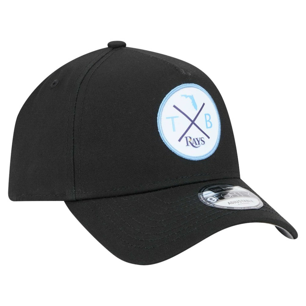 Tampa Bay Rays New Era 9FORTY A-Frame Adjustable Hat Online