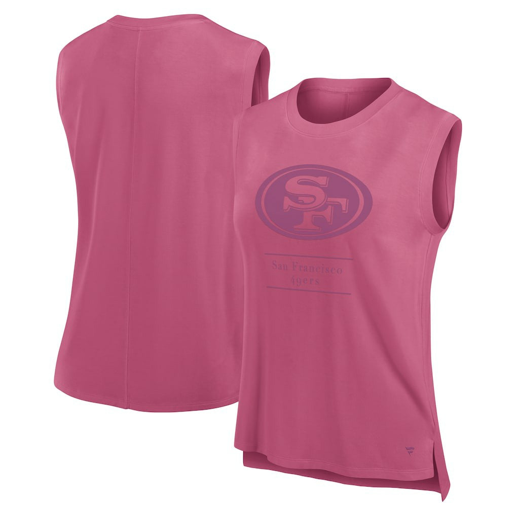 San Francisco 49ers Women's Studio Embrace Tank Top - Pink - Fanatics