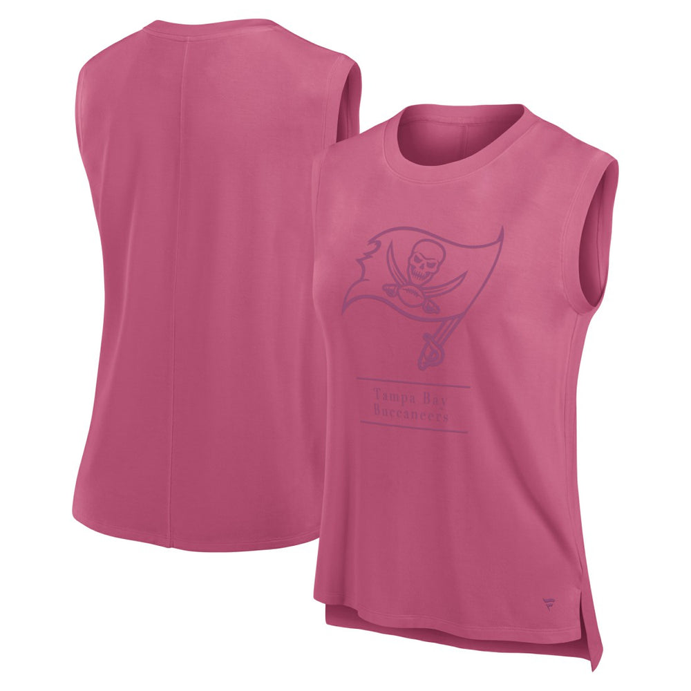 Tampa Bay Buccaneers Women's Studio Embrace Tank Top - Pink - Fanatics