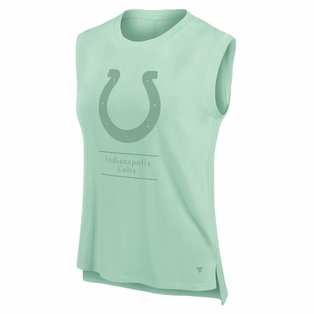 Indianapolis Colts Women's Studio Embrace Tank Top - Mint - Fanatics