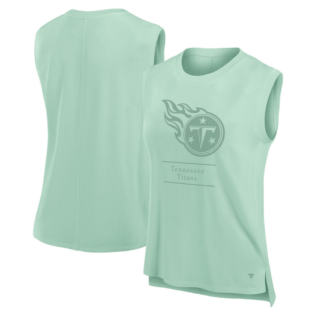 Tennessee Titans Women's Studio Embrace Tank Top - Mint - Fanatics