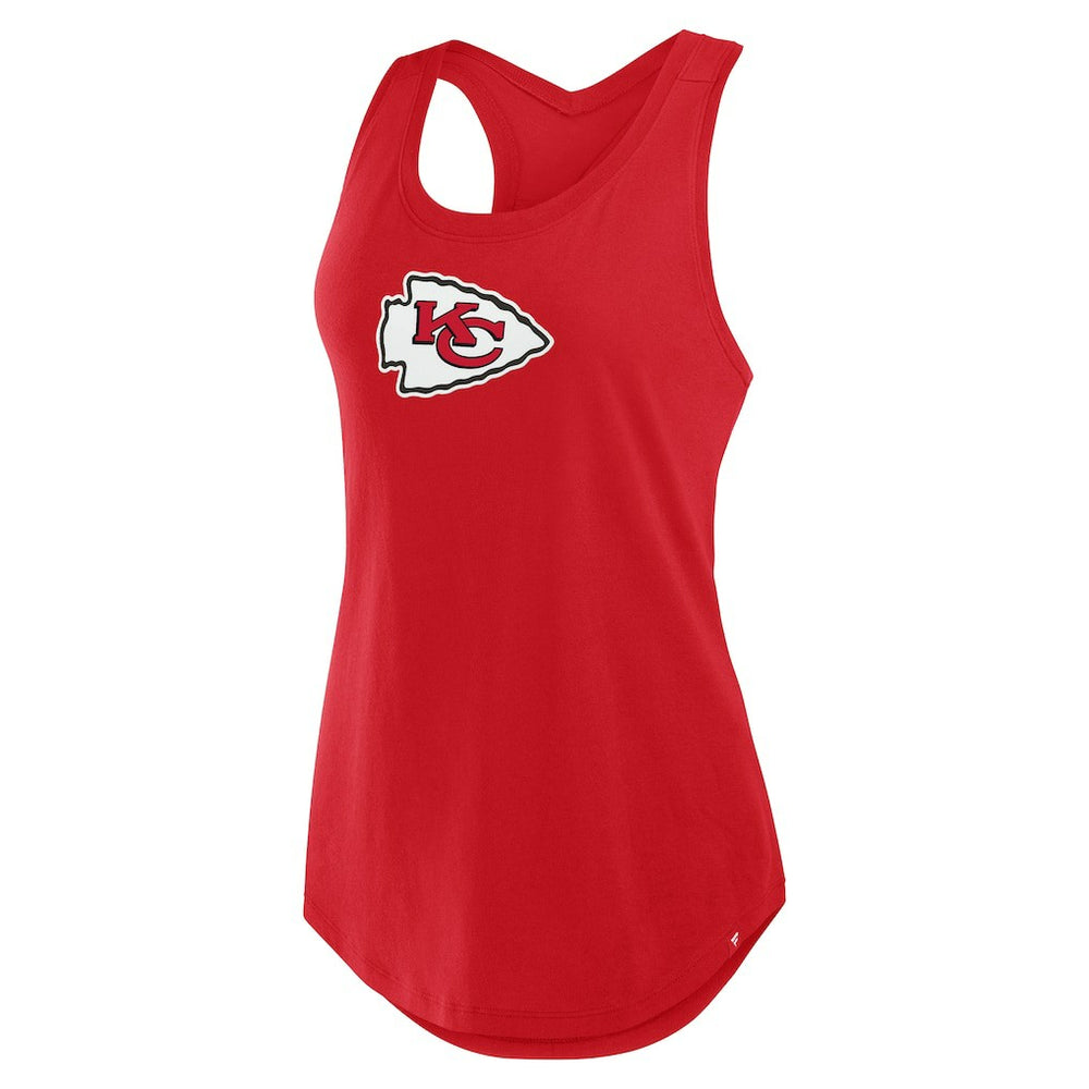 Kansas City Chiefs Women's Iron Fan Tank Top - Red - Fanatics