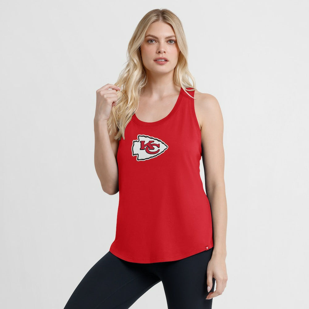 Kansas City Chiefs Women's Iron Fan Tank Top - Red - Fanatics