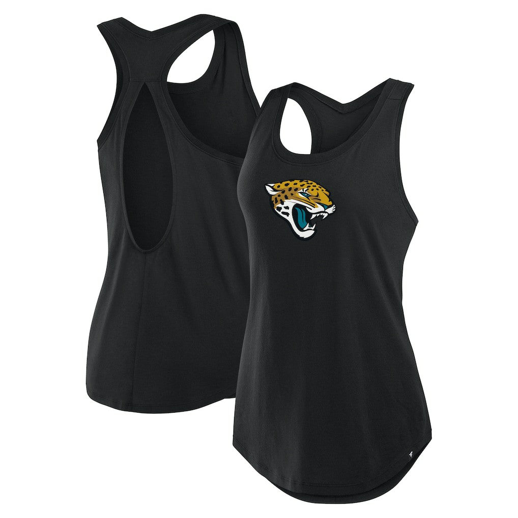 Jacksonville Jaguars Women's Iron Fan Tank Top - Black - Fanatics