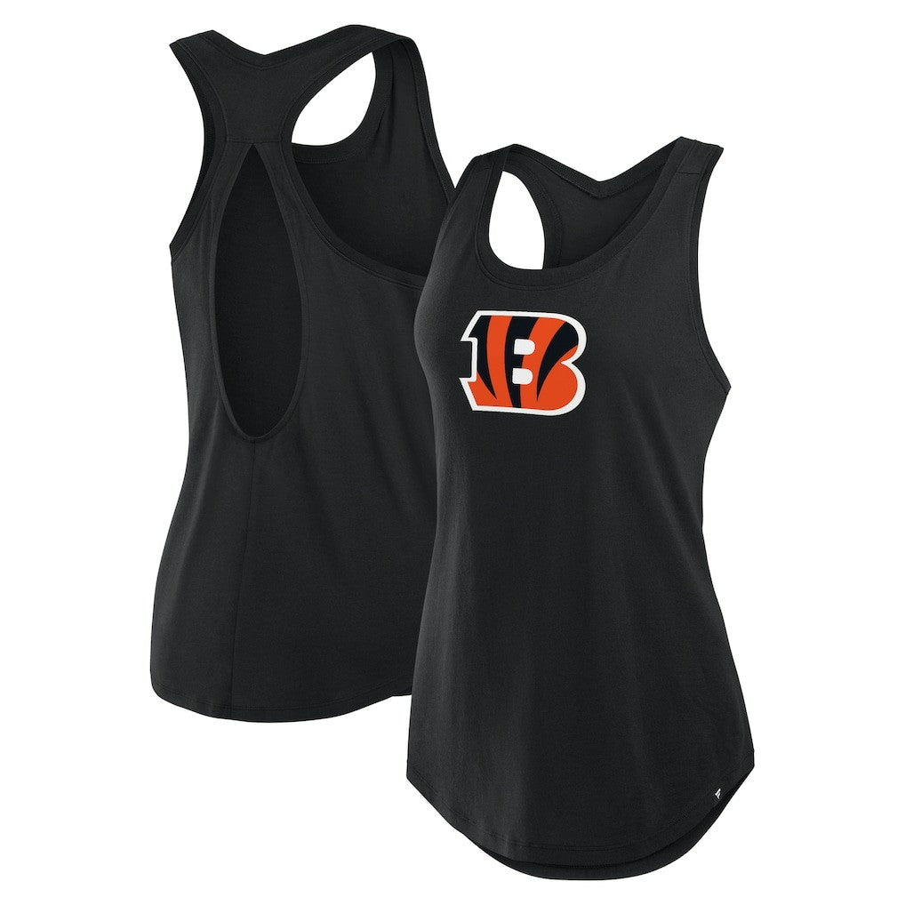 Cincinnati Bengals Women's Iron Fan Tank Top - Black - Fanatics