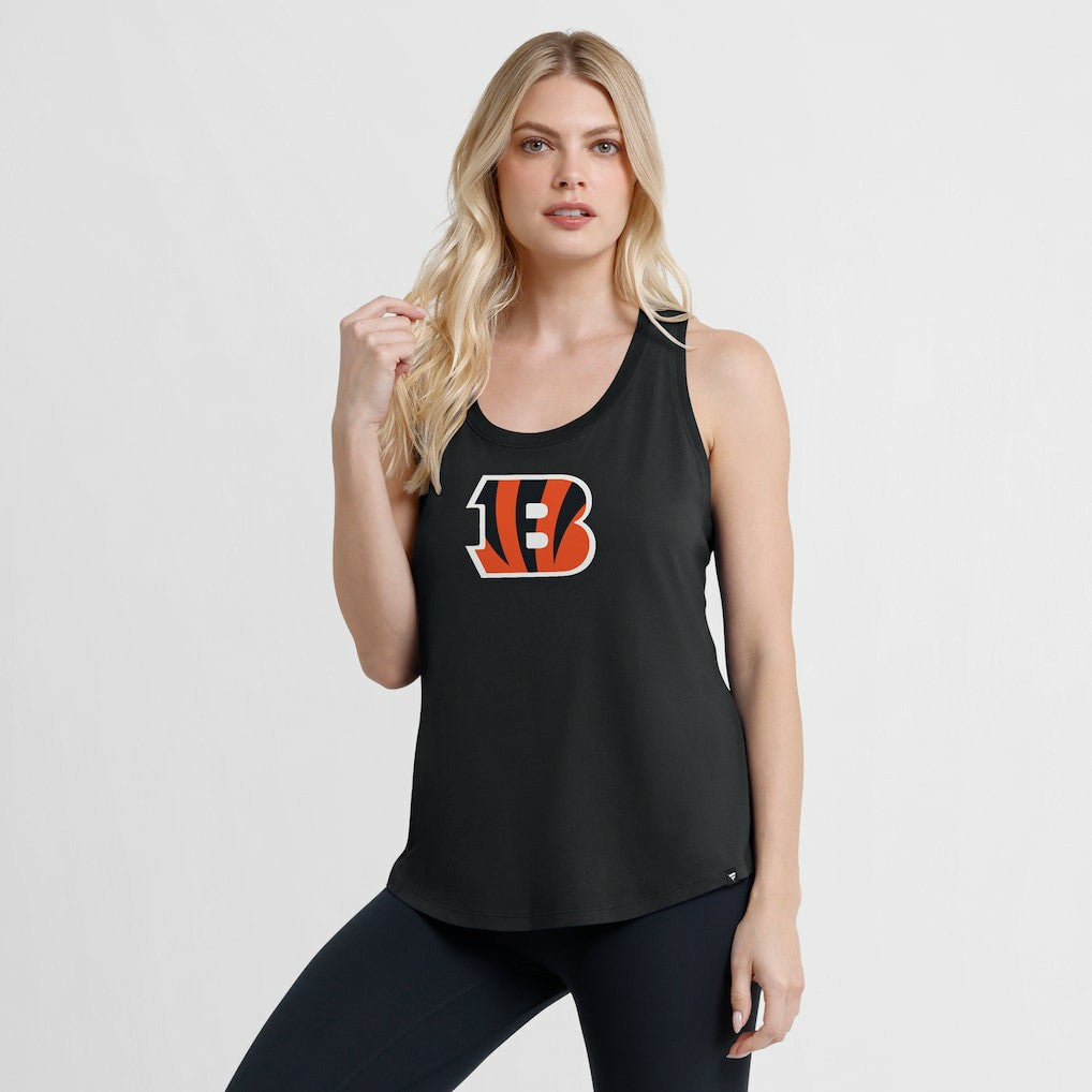 Cincinnati Bengals Women's Iron Fan Tank Top - Black - Fanatics