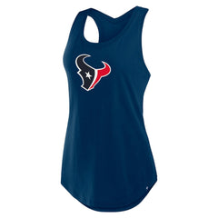 Houston Texans Women's Iron Fan Tank Top - Navy - Fanatics