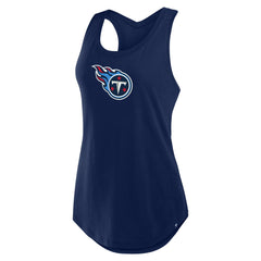 Tennessee Titans Women's Iron Fan Tank Top - Navy - Fanatics